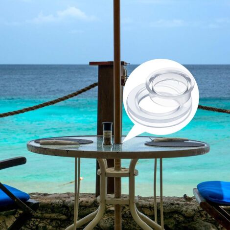 Anneau de Table Parasol Prism PVB Silicone 6.1cm Diamètre Interne 2 Holes Blocs Plug Décoratif (1/5)
