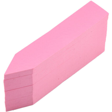 Marqueurs de Plantes PVC 100 Étiquettes Labels Pot Jardins Stake Tags Pink Matériel Durable Imperméable Réutilisable (1/5)