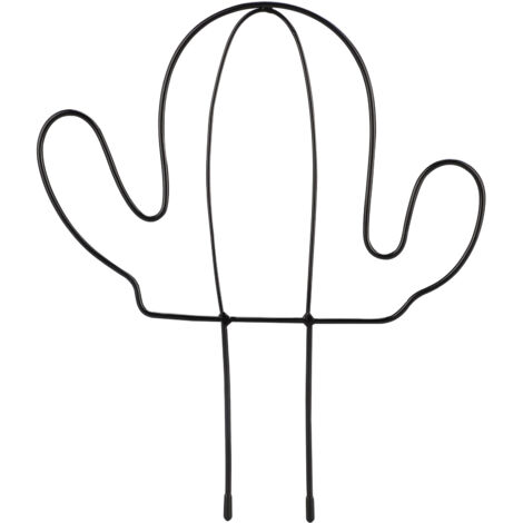 Treillis Métal Forme cactus pour plantes grimpantes en pot (1/5)