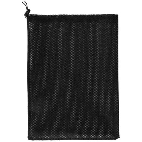 Sac de Filtration pour Pompe Intex - Protecteur Filtrant - Mailles Industrielles Triple Couture - Taille 47x47 cm - Noir - Pour Débris et Pollen - 1 Pièce