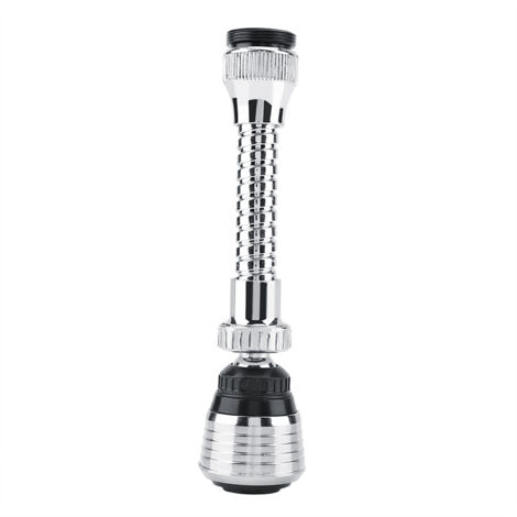 Bubbler pour robinet flexible Eco Turbo avec jet rotatif 360° Economie d'eau 30-70% pour éviers Compatible 22mm/24mm installation facile (1/5)