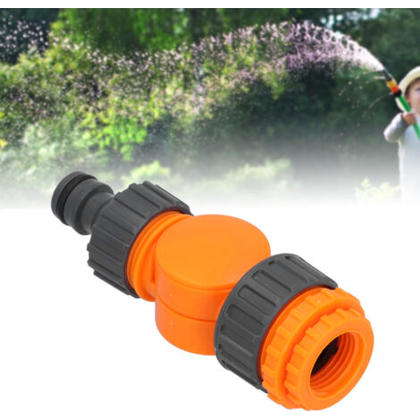 Connecteur de robinet rotatif 180°, adaptateur rapide, polyvalent pour jardin et lavage de voiture (1/5)