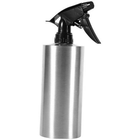 Arrosoir Multifonction à pompe en acier inoxydable 304 550ml Noir Argent pour jardin fleurs salle de bain (1/5)