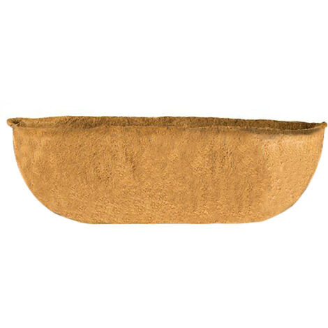 Support pour Pots Suspendus - Coco Liners - Fibre de Coco Naturel 50cm - Renforce L'Aeration et Retient L'Humidite - 1 Piece