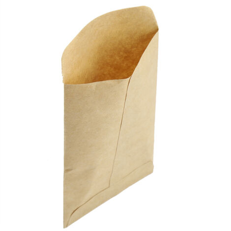 Sacs Kraft pour Semences - 100pcs Sacs Kraft Autocollants - 6x11cm pour Maïs, Blé, Riz - Sacs Enveloppe Kraft Papier