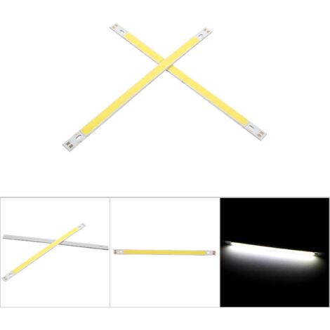 Lampe LED COB - 2x10W, 1000LM, 12-14V, DIY, Aluminium, 20x1cm - Blanc Neutre (1/5)