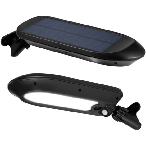 [Lampe murale solaire] Lampadaire murale LED sensor de mouvement à 32 LED extérieure waterproof IP65 angle ajustable haute/basse luminosité blanc chaud pour porte d'entrée balcon jardin (1/3)