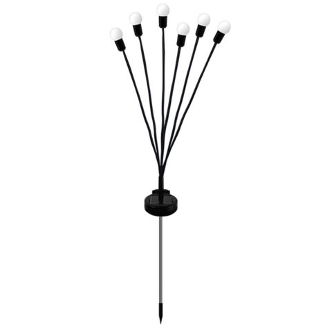 Luminaire Solaire Décoratif - Guirlande Lumineuse Éolienne avec LED et Batterie 600mAh - Éclairage Extérieur Automatique et Résistant aux Intempéries pour Jardin et Terrasse (1/5)