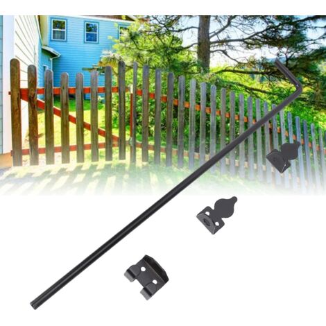 Cane Drop Bolt Verrouillage Sol Heavy Duty Matière Acier Weatherproof Hardware pour Porte Bois Fence