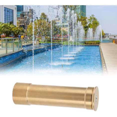 Embout de Fontaine en Cuivre G1 Femelle Embout Sprinkler pour Jardin, Bassin et Paysagisme (1/5)