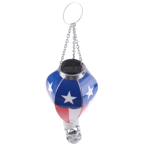 Lampe Solaire Ballon Chaud LED Lumière de Jardin Extérieur Décor Illumination Panoramique (1/5)