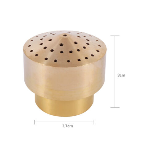 Buse de Fontaine Colonne Brass 1/4 Inch pour Jardin/Jet Poreux/Aquatique/Éclairage Fountains d'Extérieur (1/3)