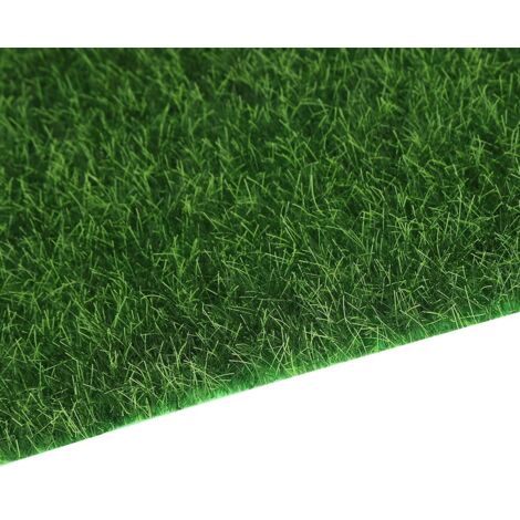 Gazon Synthétique DIY pour Décorations Miniatures et Jardins - Lot de 5 Pièces 30x30cm - Vert Naturel Non Toxique - Toile de Fibres Chimiques Écologique (1/5)