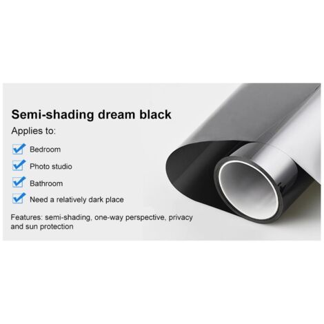 Film Vitrage Fenêtre, Protection UV, Isolation Thermique [Film Vitrage Fenêtre] + [Film Antisolaire] + [30cmx1m] + [PET Auto-Adhésif Anti-Rayures, 1 Unité] (1/5)