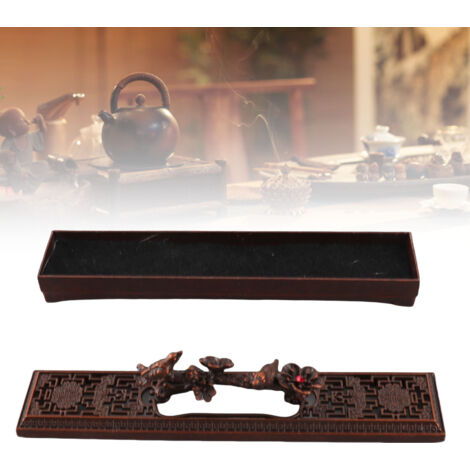Porte-bougies encens 15cm Zinc Alloy Météo fatigue Yoga décoratif élégant Meditation Office (1/5)