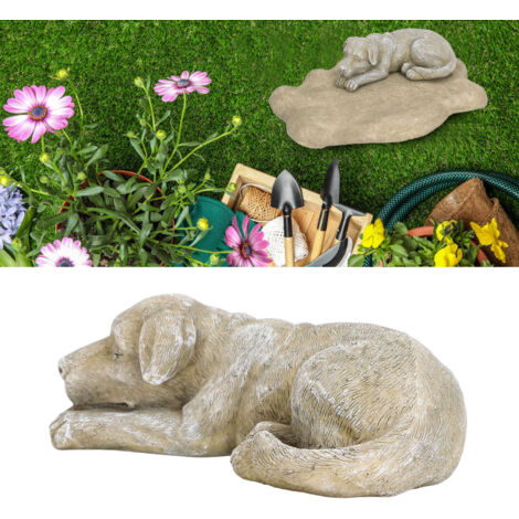 Stèle Commémorative Résine pour Animaux Type A Moss Décor Lawn Garden Tombestone Pierre Imitation Cimetière Chien Chat Exterieur (1/5)