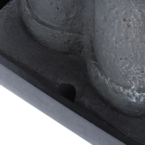 Fontaine de bureau LED lumineuse à cascade avec sphère pour décor Feng Shui maison bureau - 110V prise US (1/5)