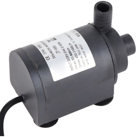 Pompe à Circulation d'eau chaude DC 24V 1100L/H Brushless Solar 7m Lift Pompe à Circulation d'eau chaude DC 24V 1100L/H Brushless Solar 7m Lift