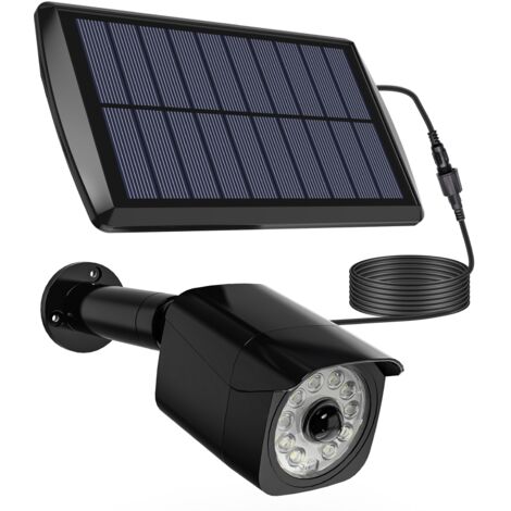 Projecteur Solaire à LED avec Détecteur de Mouvement - Lampe de Sécurité IP65 avec 11 LEDs - Lot de 2 pour Extérieur (Garage, Entrée, Cour) (1/5)