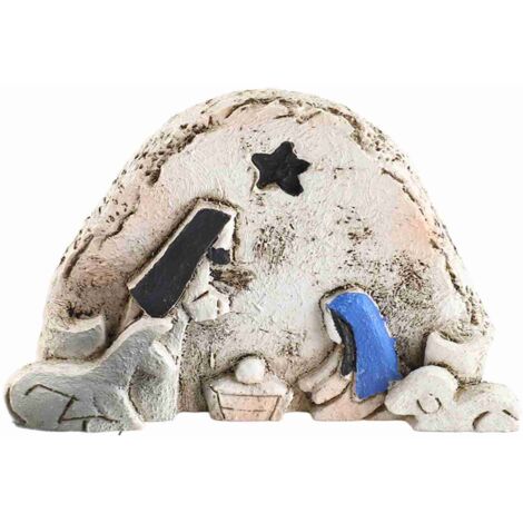 Ornement Résine Décorations Nativity Scene Sculpture Cadeau Easter Table Decorations Chrétien Mini 58cm Handmade Resin (1/5)