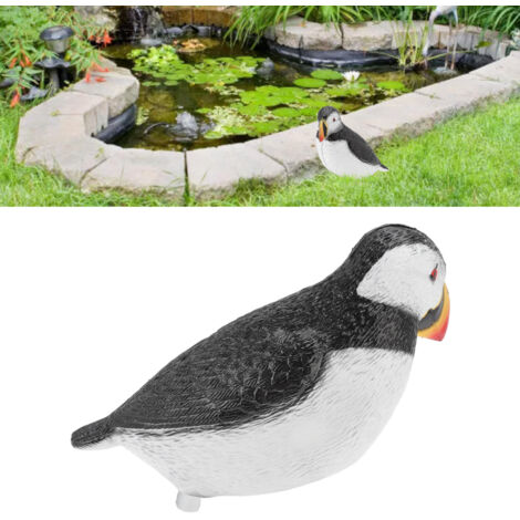 Statue de Seabird Sculpture Plastique Durable Figurine Vivid 24cm Pour Décor Patio Garden (1/5)