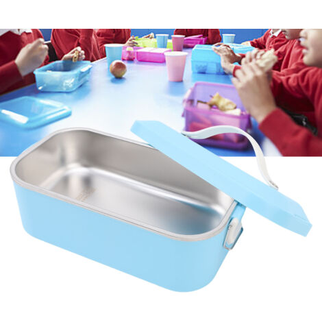 Cooler Lunch Box - Ensemble Lunch Box 3 Pièces, Stainless Steel Insulated, Lunch Container Preservateur, Travel Camping - Bleu (1/5)