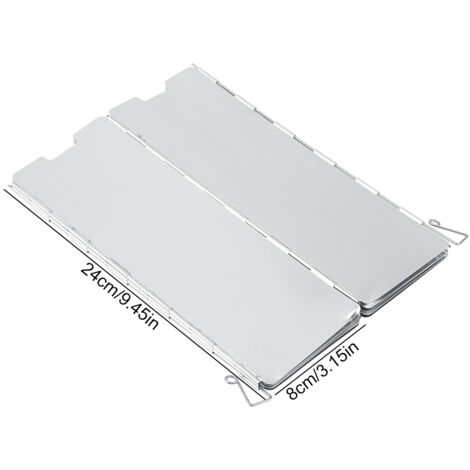 Pack Windshield pour Barbecue Origine mod. Windshield Pack - 10 Panneaux Aluminium Portable pour Camping (1/5)