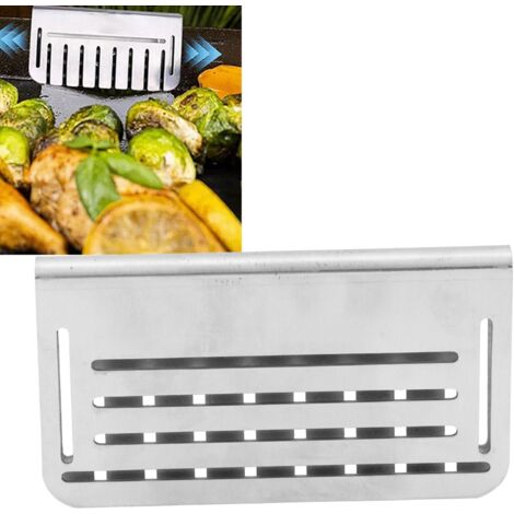 Bloc-Filtre Grille pour Grill [Grille anti-graisse] - Barrière Grille 304 Stainless Steel [Grille porte graisse] - Mesh Bloc grill pan 4.7x2.6 inch (1/5)