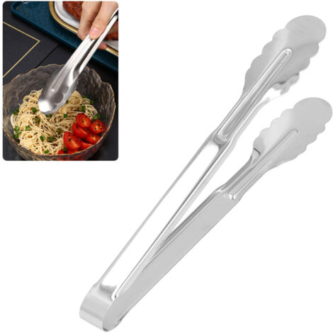 Pince pour cuisine et barbecue en acier inoxydable 304 épais multifonction 33,5cm Camping (1/5)