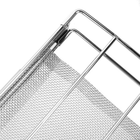 Grille à Toast Portative et Pliable en Acier Inoxydable 304 pour Pique-nique et Camping (1/5)