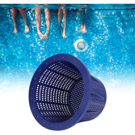 Panier de skimmer de remplacement en plastique pour filtration de piscine avec design anti-colmatage et facile à installer, matériaux résistants (1/5)