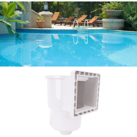 Skimmer de Piscine Hors Sol Kit d'Accessoires Compatible SP1091LX pour Ouvertures de Paroi 6 Pouces avec Construction ABS Robustes