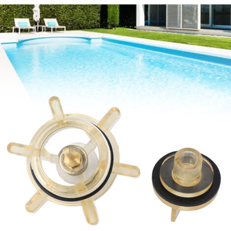 Ensemble de Réparation Bonnet Poppet 905212 Kit de Rechange Professionnel ABS 1/2 ou 3/4 Pouce pour Piscine et Spa (1/5)