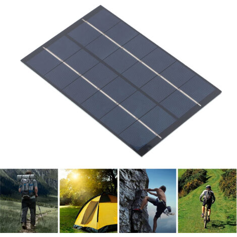 Panneau Solaire de Petite Puissance pour Applications Éducatives et Créatives – Polycrystalline 200x130mm – 6V 4.2W – Laminé et Encapsulé (1/5)