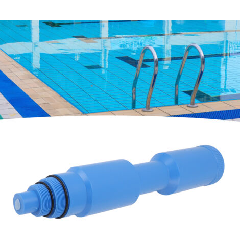 [Skimmer Plug] [Filler] Bouchon de Skimmer Plastique Bleu pour 1 1/2 et 2 Pouces Threaded pour la Winterisation de la Piscine (Above Ground, Inground) (1/5)