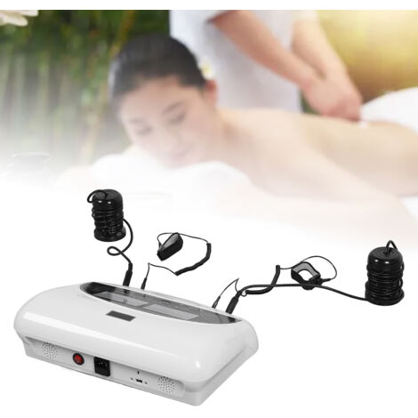 DetoxFoot Spa Machine et Ionic Detox Machine avec 5 Modes, Temps ajustable, Bandes pour mains et bandes pour corps, Détoxication du corps, Pour utilisation à domicile, EU Plug 220V (1/5)