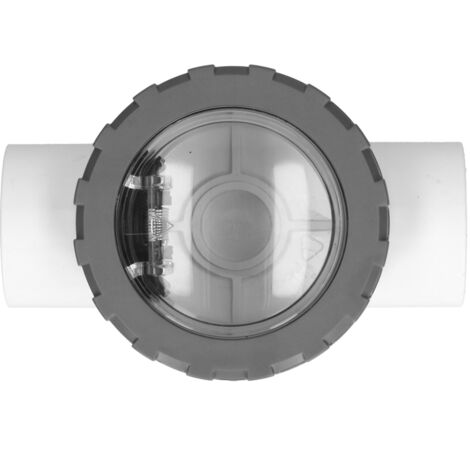 Valve de Contrôle PVC Transparent pour Piscine - V501A - Anti-Retour, ABS (1/5)