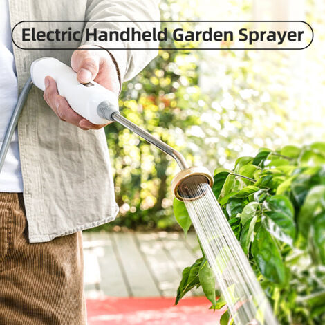Lance de Pulvérisation Électrique Retractable (11-19 in) avec Cuivre - Spray Wand de Jardin Adjustable avec Hose 9.8ft (1/5)