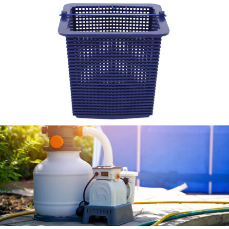 Panier Filtre ABS pour Pompe de Piscine Compatible SPX1600M SP2607X10 SP2615X20 XE - 15.2x15.2x13.4cm - Résistant et Facile à Installer (1/5)