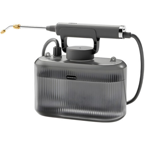 Pulvérisateur Électrique 5L USB Type C rechargeable avec Lance Telescopique et Strap - Sprayer Power Garden avec réservoir transparent et 2 spray lance (1/5)