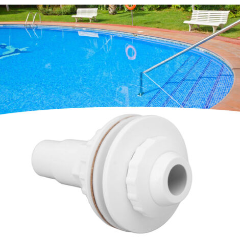 [Retour de jet pour piscines hors-sol] FibroPool + Joint mural avec colliers et ruban PTFE inclus pour facilité d'installation et connexion étanche (1/5)