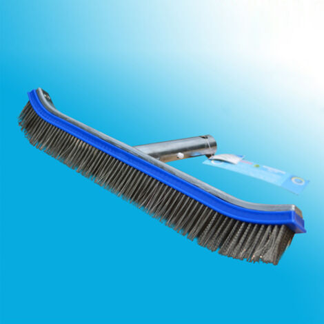 Brosse pour Piscine avec Puissance de Nettoyage Intensive - Brosse pour Aquarium, Algae, Moss - pour Mur, Sol, Fond de Bassin (1/5)