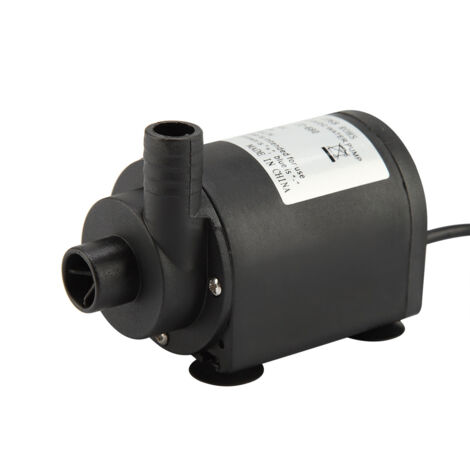 Pompe submersible DC brushless aquarium pour fontaine et bassin solaire 6-24V (1/5)