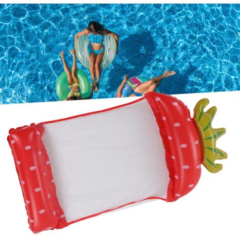 Portable Chair Aquatic Multifonctionnelle XXL Hammock Flottante Strawberry (1/5)