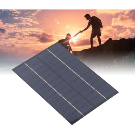 Mini Solar Panel 9V 4.2W Polysilicon Pet Laminate Cell Charger 200x130MMM polycristallin (1/5)
