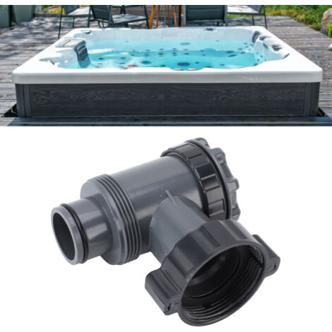 Robinets d’arrêt type piston ABS de remplacement, pour pompe de filtre de piscine hors-sol, 57mm, 178g, HN002 (1/5)