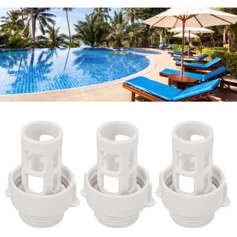 Robinet de Vidange pour Pompe à Piscine Intex 10184 25mm Thread, Adaptateur Connexion Débouchage 3PCS (1/5)