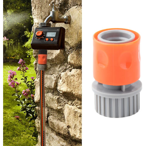 Raccord de tuyau, ensemble de 6 pièces, plastique résistant aux acides et anti-corrosion, tête d'aspiration et adaptateur flexible pour piscine et jardin (1/5)