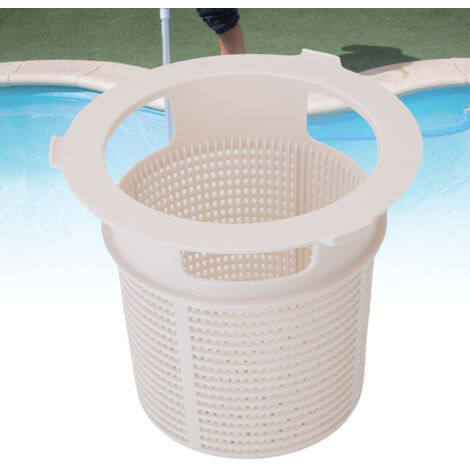 Panier de Skimmer de Piscine Universel ABS avec Manche pour Filtration des Débris - Panier de Maintenance de Piscine (1/5)