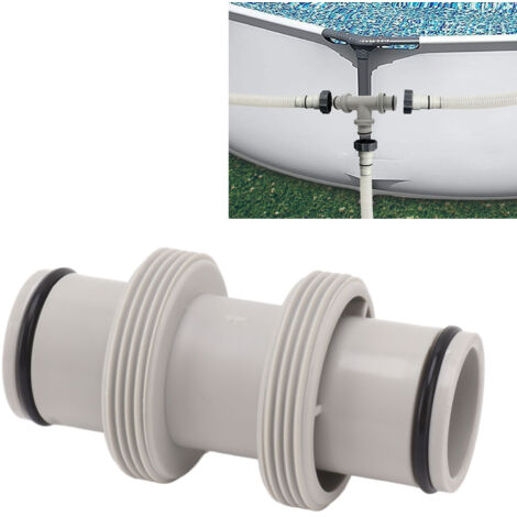 [Adapter pour tuyau de piscine] [1.5in] [Connector double droite robuste avec joint anti-fuite]

Raccords rigides pour tuyaux de piscine Intex - Adaptateur 1.5 pouces pour connecteur filtre/pompe. Mat (1/5)
